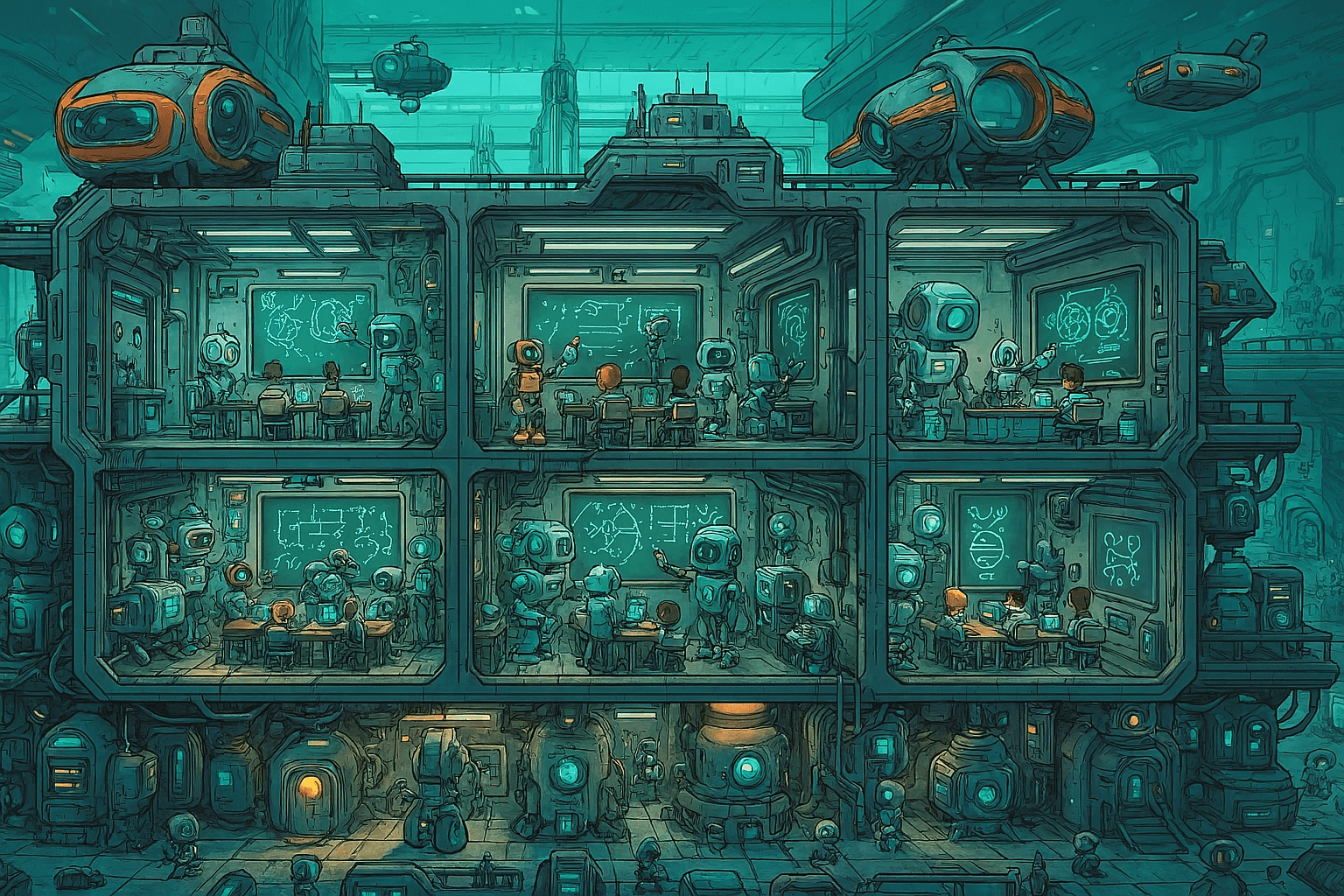 Future School Illustration