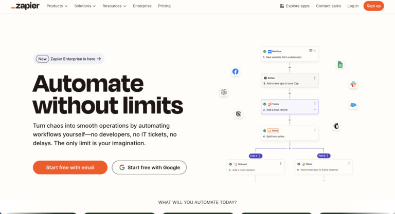 Zapier 自動化工具