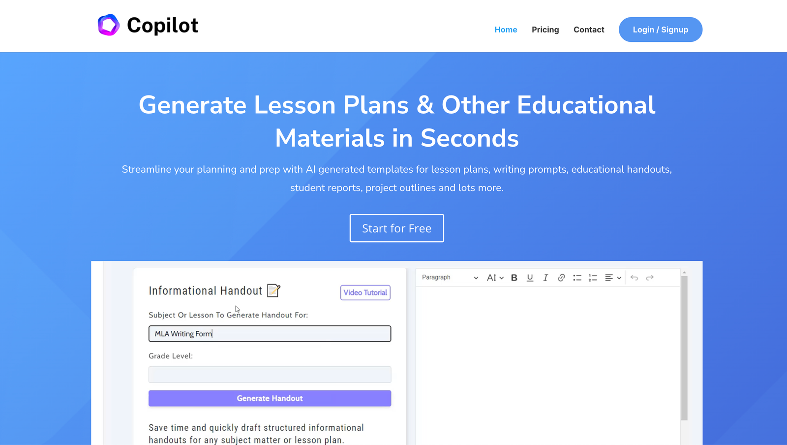 education copilot